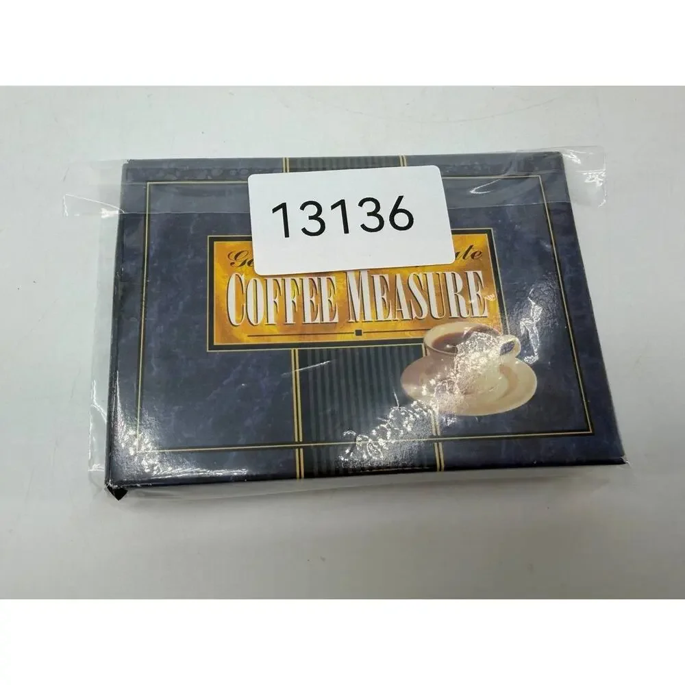 Hampshire Genuine Silverplate Coffee Measure Scoop Ornate Handle Open Box